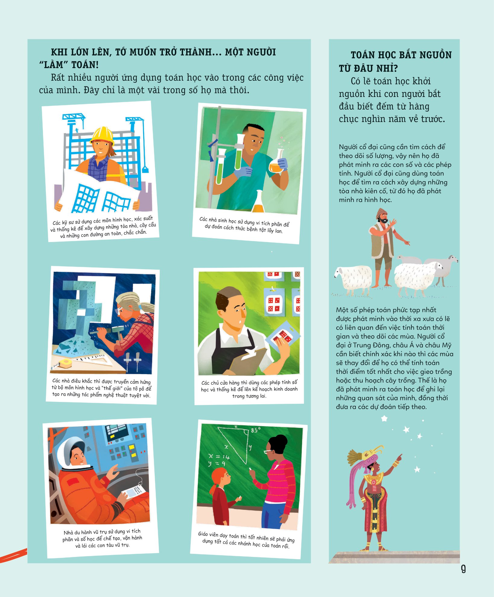 khám phá toán học thú vị quanh ta - Ảnh 7