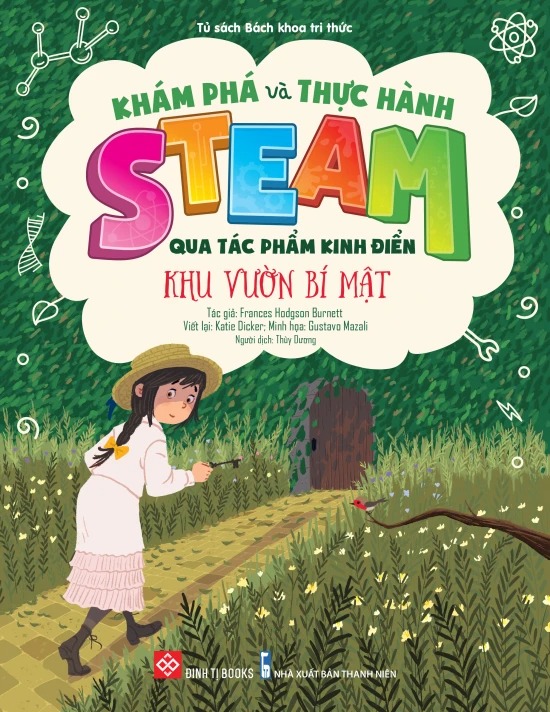 khám phá và thực hành steam qua tác phẩm kinh điển - khu vườn bí mật - Ảnh 2