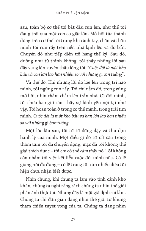 khám phá vận mệnh - 7 bước đánh thức bản thân - Ảnh 7