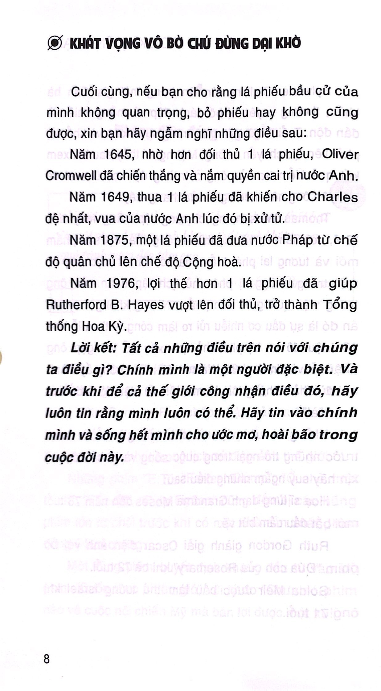 khát vọng vô bờ chứ đừng dại khờ - Ảnh 6