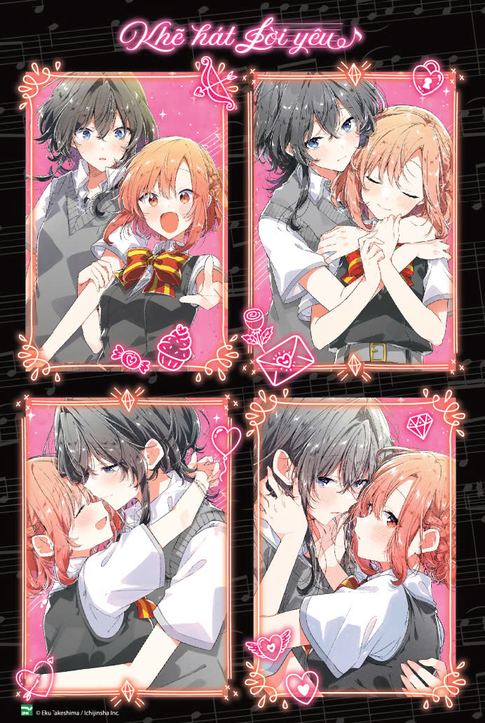 khẽ hát lời yêu - whispering you a love song - tập 10 - bản sưu tầm - tặng kèm 1 bìa đặc biệt + 4 trang leaflet + 1 nam châm + 2 photobooth + 1 shikishi + 1 standee acrylic - Ảnh 6