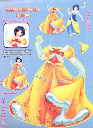 khéo tay hay làm - các nàng công chúa xinh đẹp: công chúa bạch tuyết và công chúa ngủ trong rừng - Ảnh 10