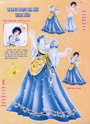 khéo tay hay làm - các nàng công chúa xinh đẹp: công chúa bạch tuyết và công chúa ngủ trong rừng - Ảnh 11