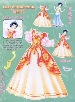 khéo tay hay làm - các nàng công chúa xinh đẹp: công chúa bạch tuyết và công chúa ngủ trong rừng - Ảnh 12