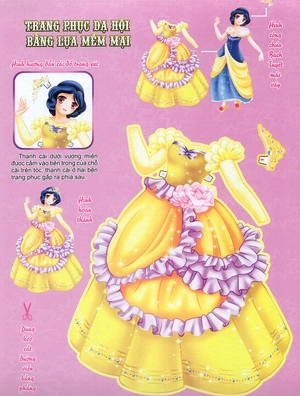 khéo tay hay làm - các nàng công chúa xinh đẹp: công chúa bạch tuyết và công chúa ngủ trong rừng - Ảnh 3