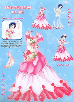 khéo tay hay làm - các nàng công chúa xinh đẹp: công chúa bạch tuyết và công chúa ngủ trong rừng - Ảnh 6