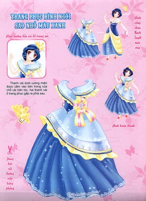 khéo tay hay làm - các nàng công chúa xinh đẹp: công chúa bạch tuyết và công chúa ngủ trong rừng - Ảnh 8