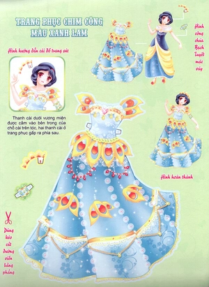 khéo tay hay làm - các nàng công chúa xinh đẹp: công chúa bạch tuyết và công chúa ngủ trong rừng - Ảnh 9