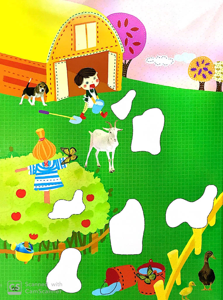 khéo tay tinh mắt - sách bóc dán thông minh - loài vật ngộ nghĩnh (tái bản 2024) - Ảnh 3