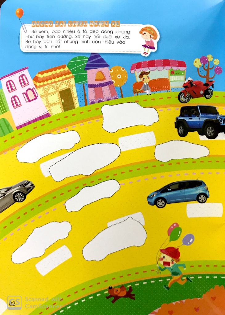 khéo tay tinh mắt - sách bóc dán thông minh - phương tiện giao thông (tái bản 2024) - Ảnh 3