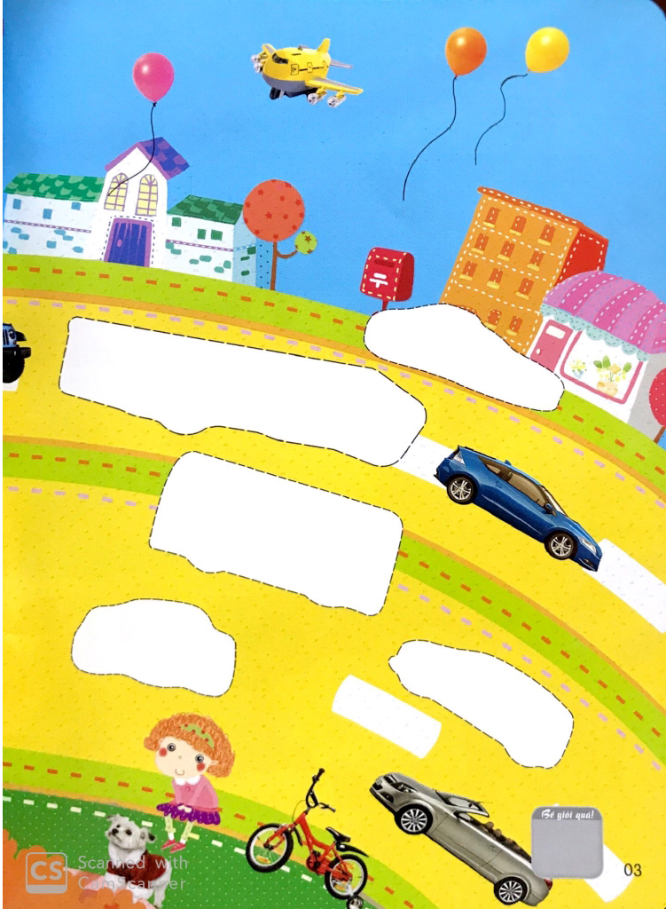 khéo tay tinh mắt - sách bóc dán thông minh - phương tiện giao thông (tái bản 2024) - Ảnh 4