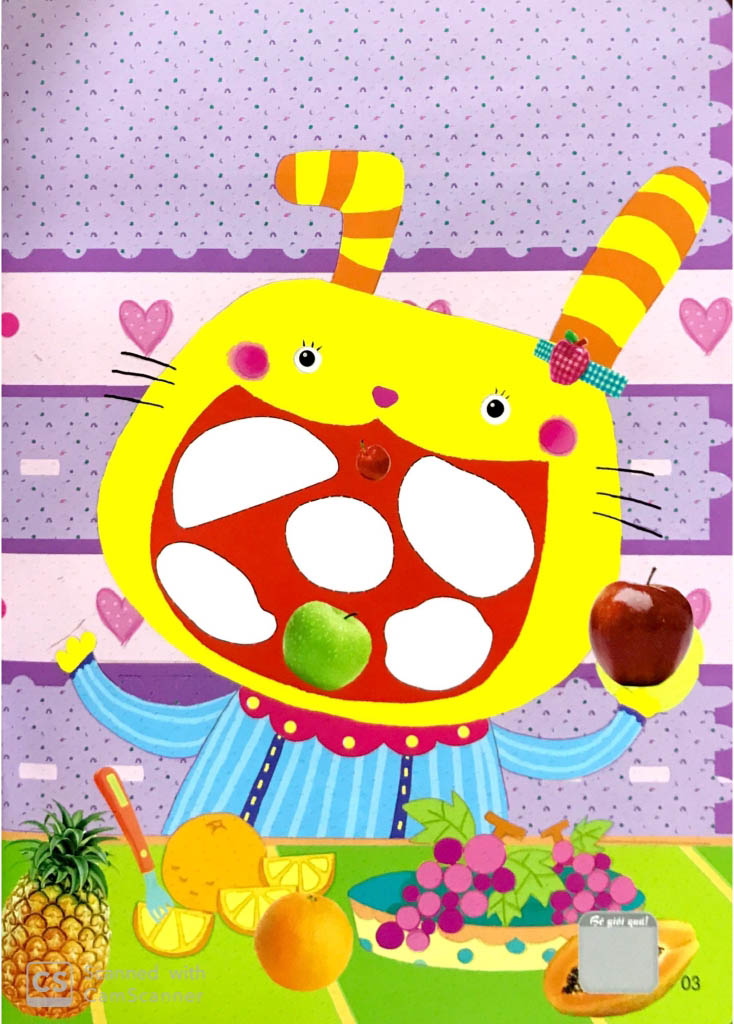 khéo tay tinh mắt - sách bóc dán thông minh - rau quả thức ăn (tái bản 2024) - Ảnh 5