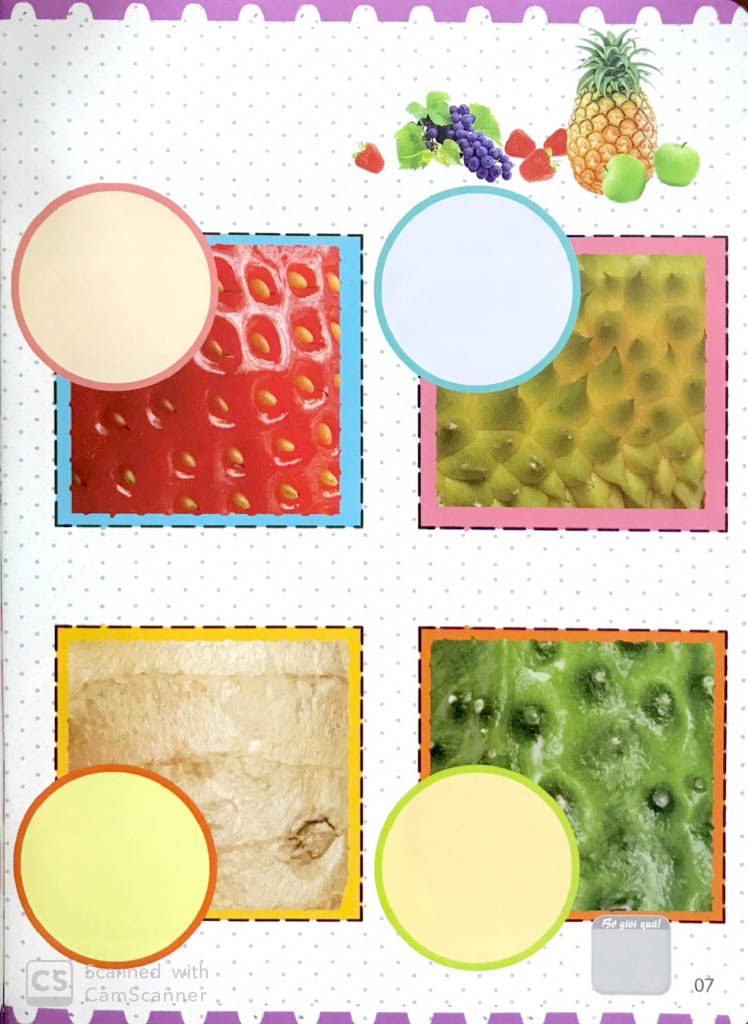 khéo tay tinh mắt - sách bóc dán thông minh - rau quả thức ăn (tái bản 2024) - Ảnh 7