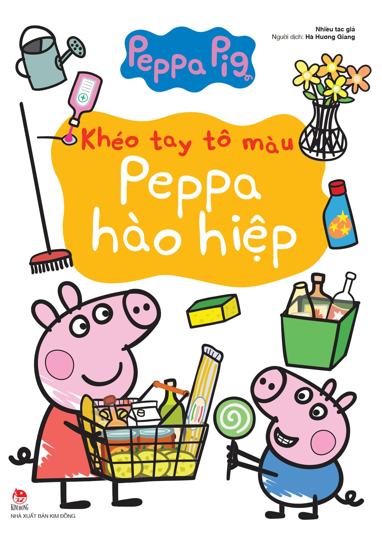 khéo tay tô màu - peppa hào hiệp - Ảnh 2