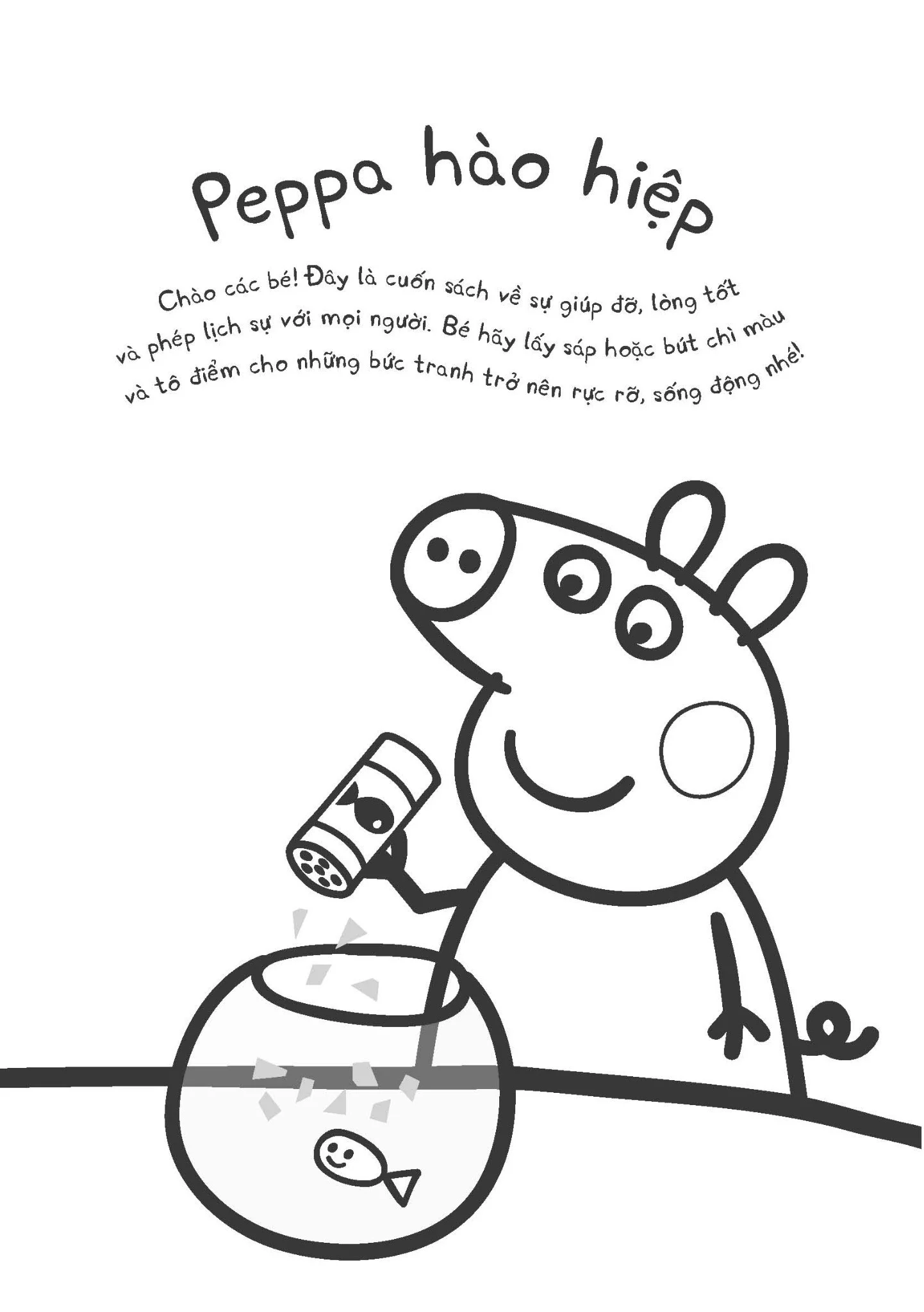 khéo tay tô màu - peppa hào hiệp - Ảnh 3
