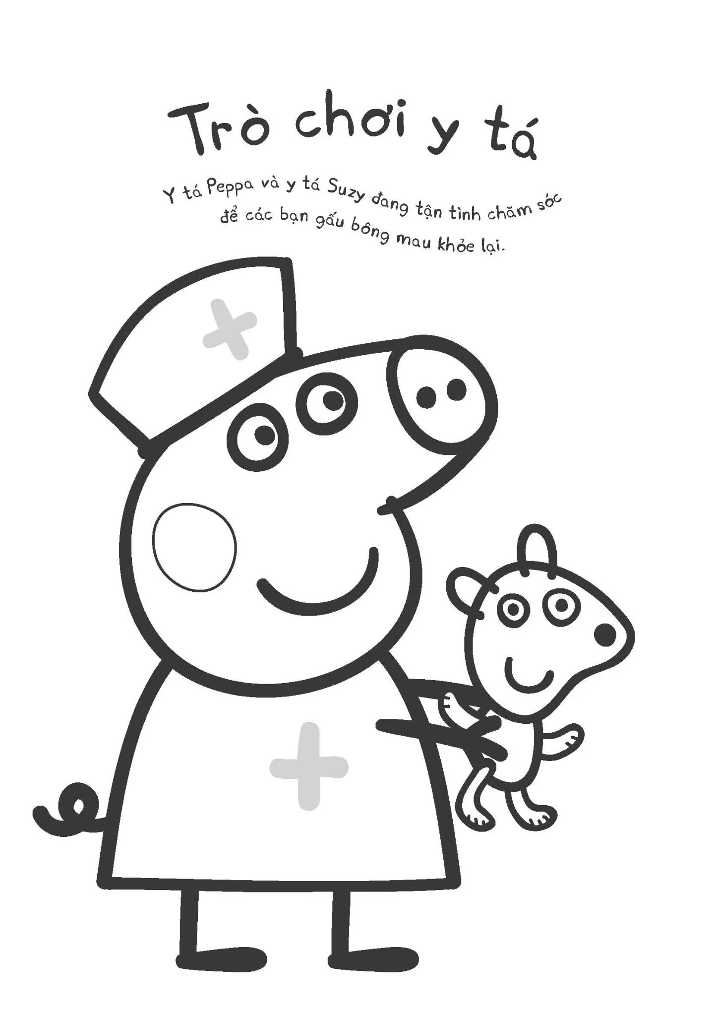 khéo tay tô màu - peppa hào hiệp - Ảnh 4