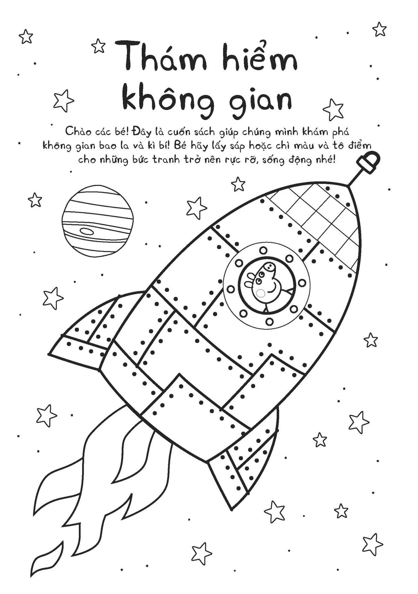 khéo tay tô màu - thám hiểm không gian - Ảnh 3