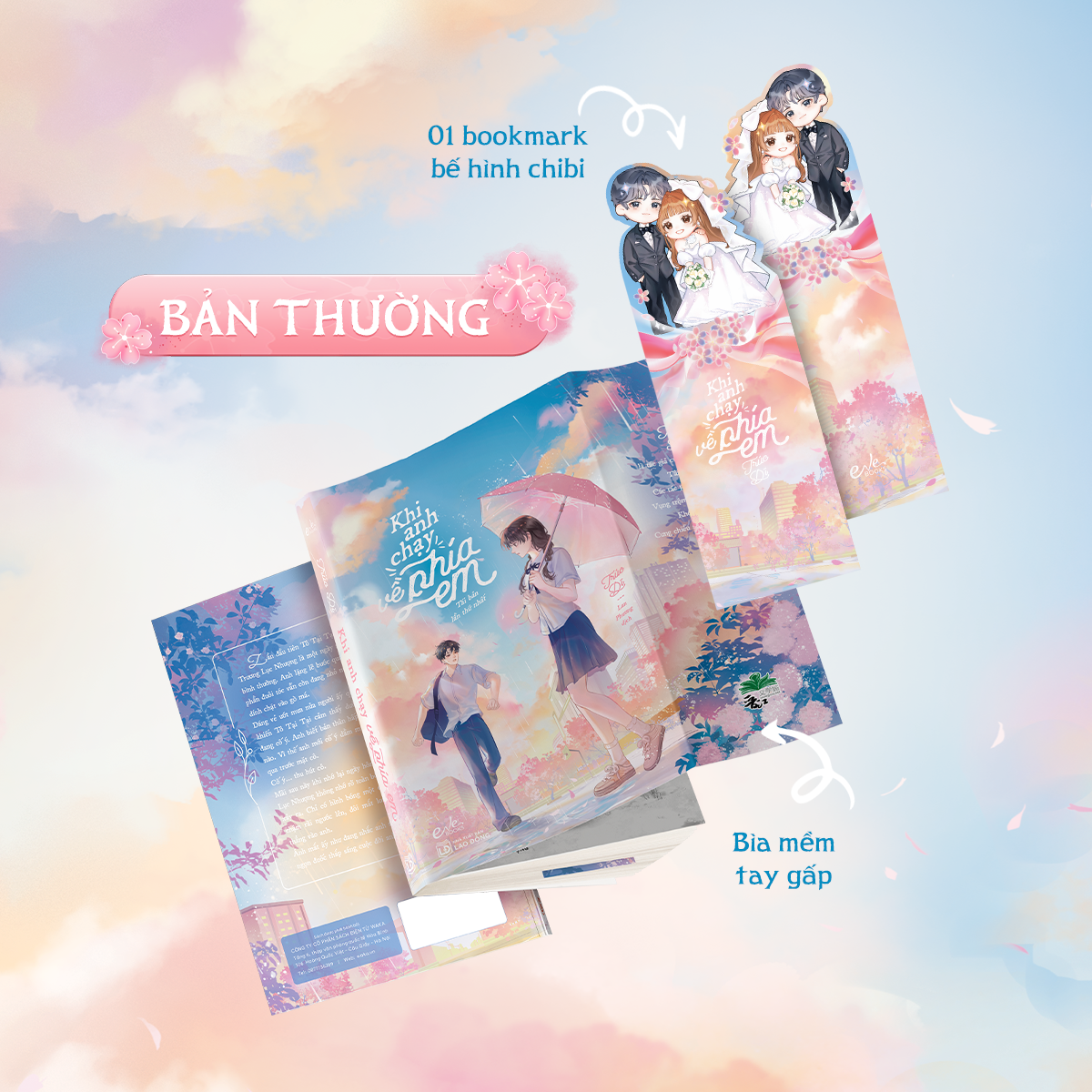 Khi Anh Chạy Về Phía Em (Tái Bản 2026) - Tặng Kèm Bookmark 2 Mặt Bồi Cứng - Ảnh 2