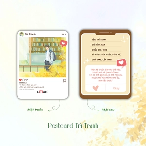 khi anh cười, hào hoa phong nhã - bản đặc biệt - tặng kèm bookmark + postcard lời nhắn của tác giả + postcard nhân vật trì tranh + postcard nhân vật mạnh thịnh nam - Ảnh 4