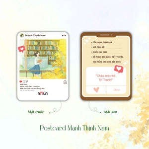 khi anh cười, hào hoa phong nhã - bản đặc biệt - tặng kèm bookmark + postcard lời nhắn của tác giả + postcard nhân vật trì tranh + postcard nhân vật mạnh thịnh nam - Ảnh 5