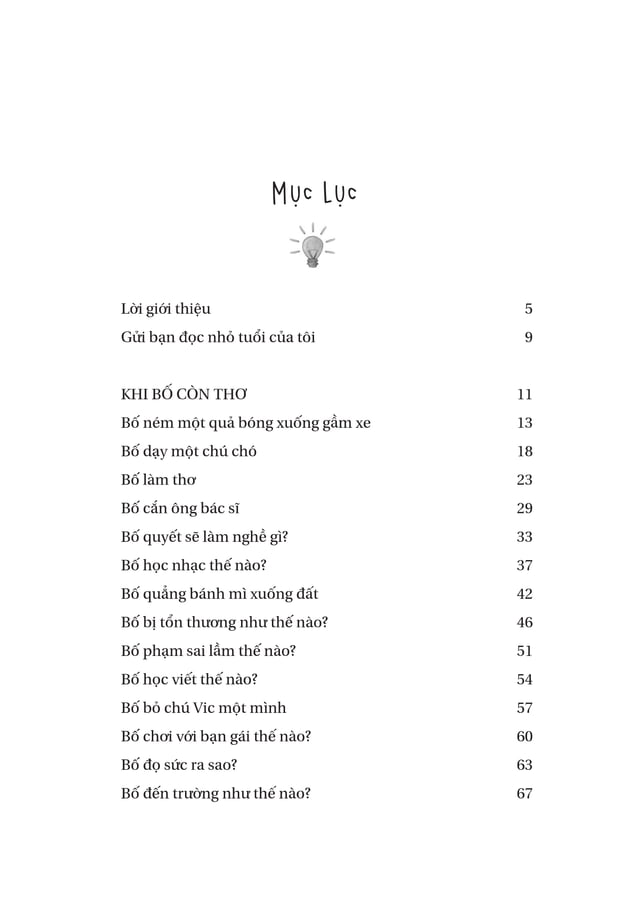 khi bố còn thơ - Ảnh 14