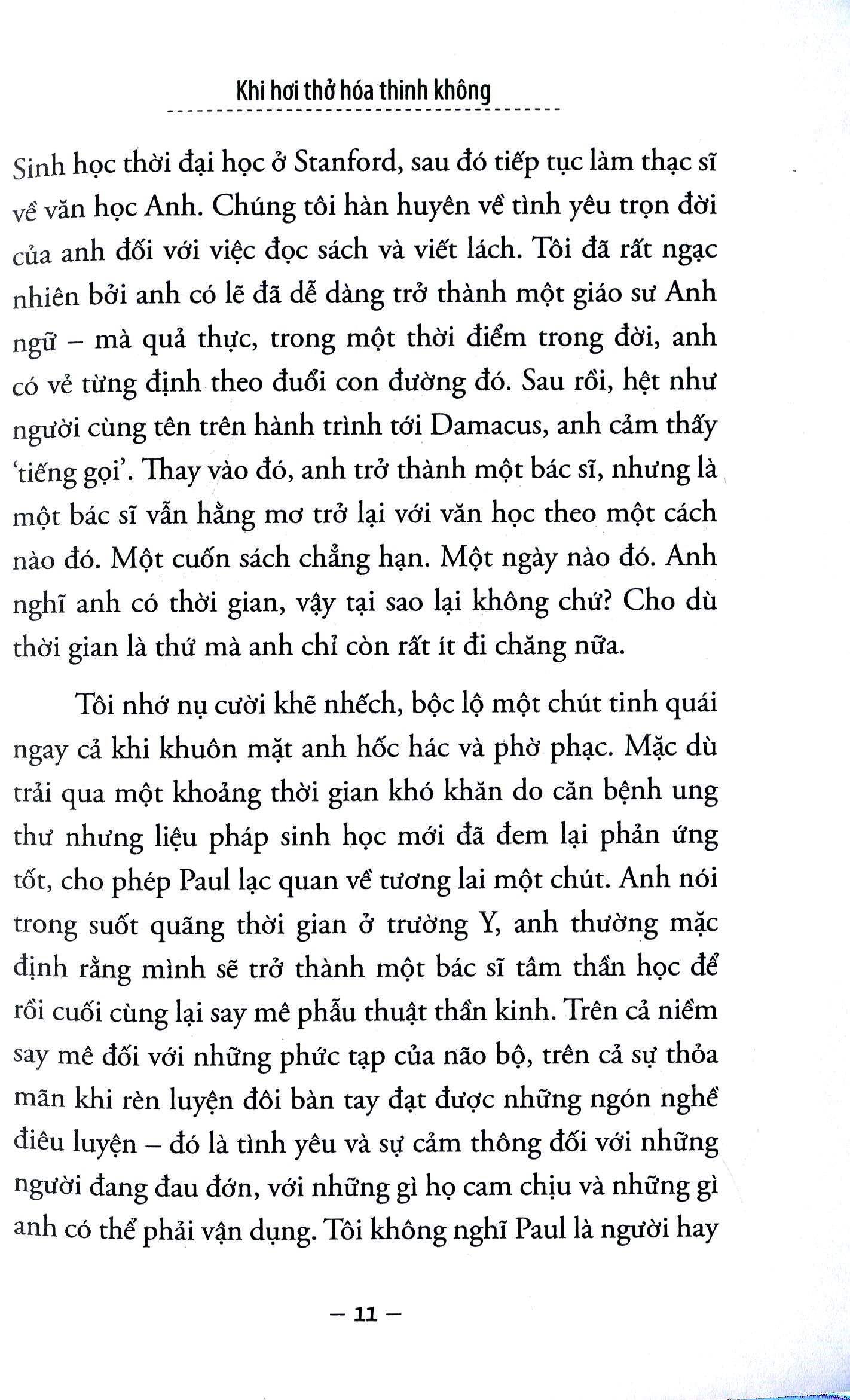 khi hơi thở hóa thinh không (tái bản 2020) - Ảnh 7