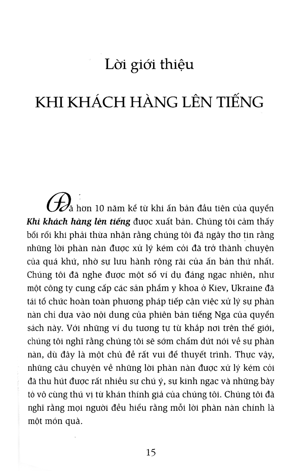 khi khách hàng lên tiếng - Ảnh 5