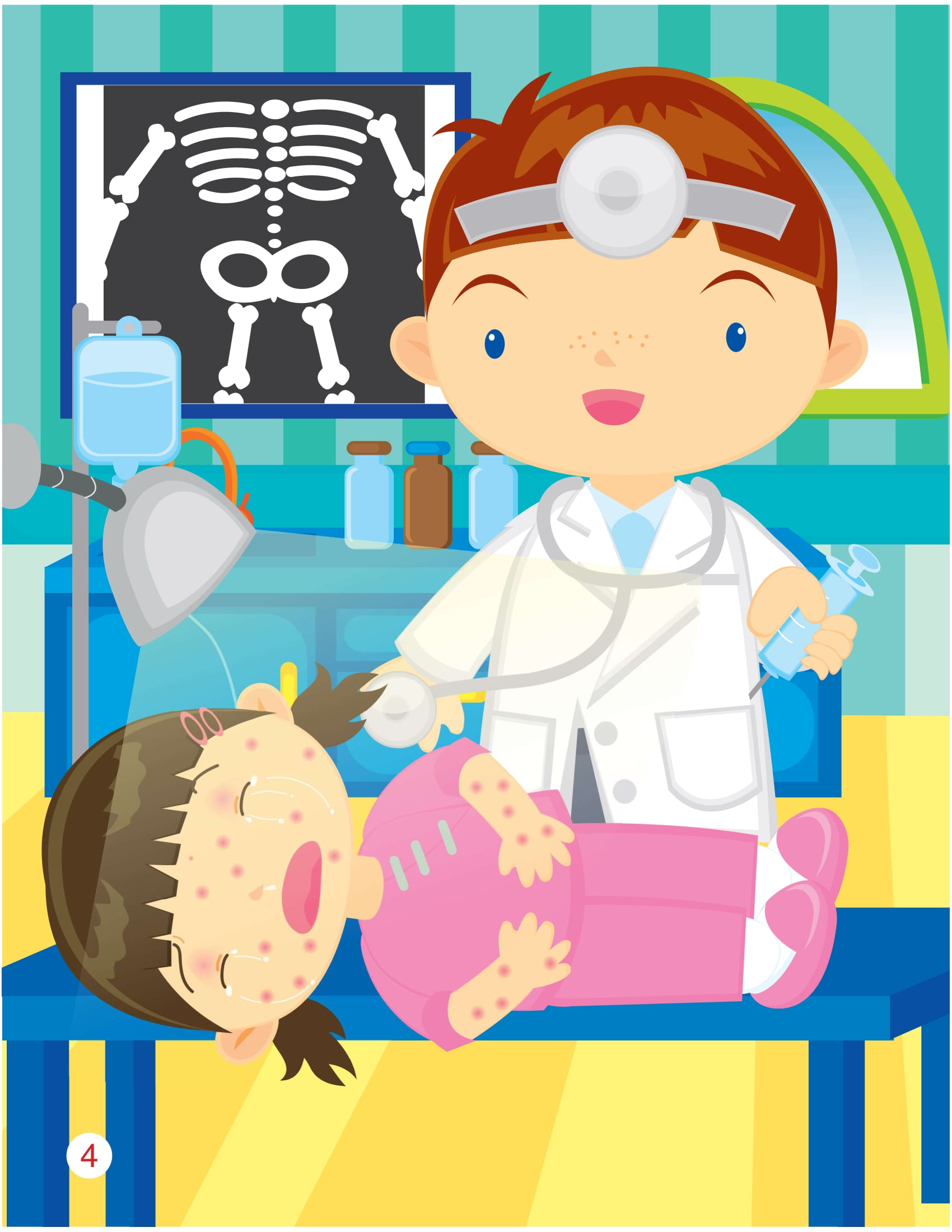 khi lớn lên, tớ muốn trở thành... - bác sĩ và y tá - Ảnh 5