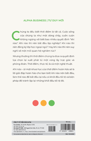 khi nào - bí mật khoa học của thời điểm hoàn hảo - Ảnh 3