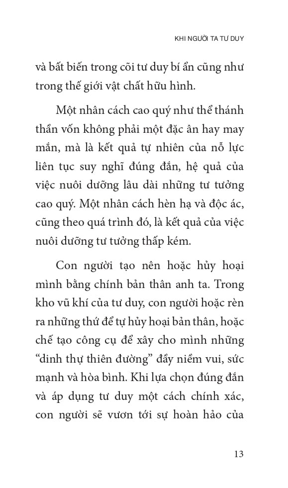 khi người ta tư duy - as a man thinketh - bìa cứng - Ảnh 10