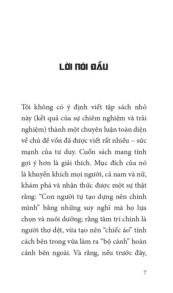 khi người ta tư duy - as a man thinketh - bìa cứng - Ảnh 5