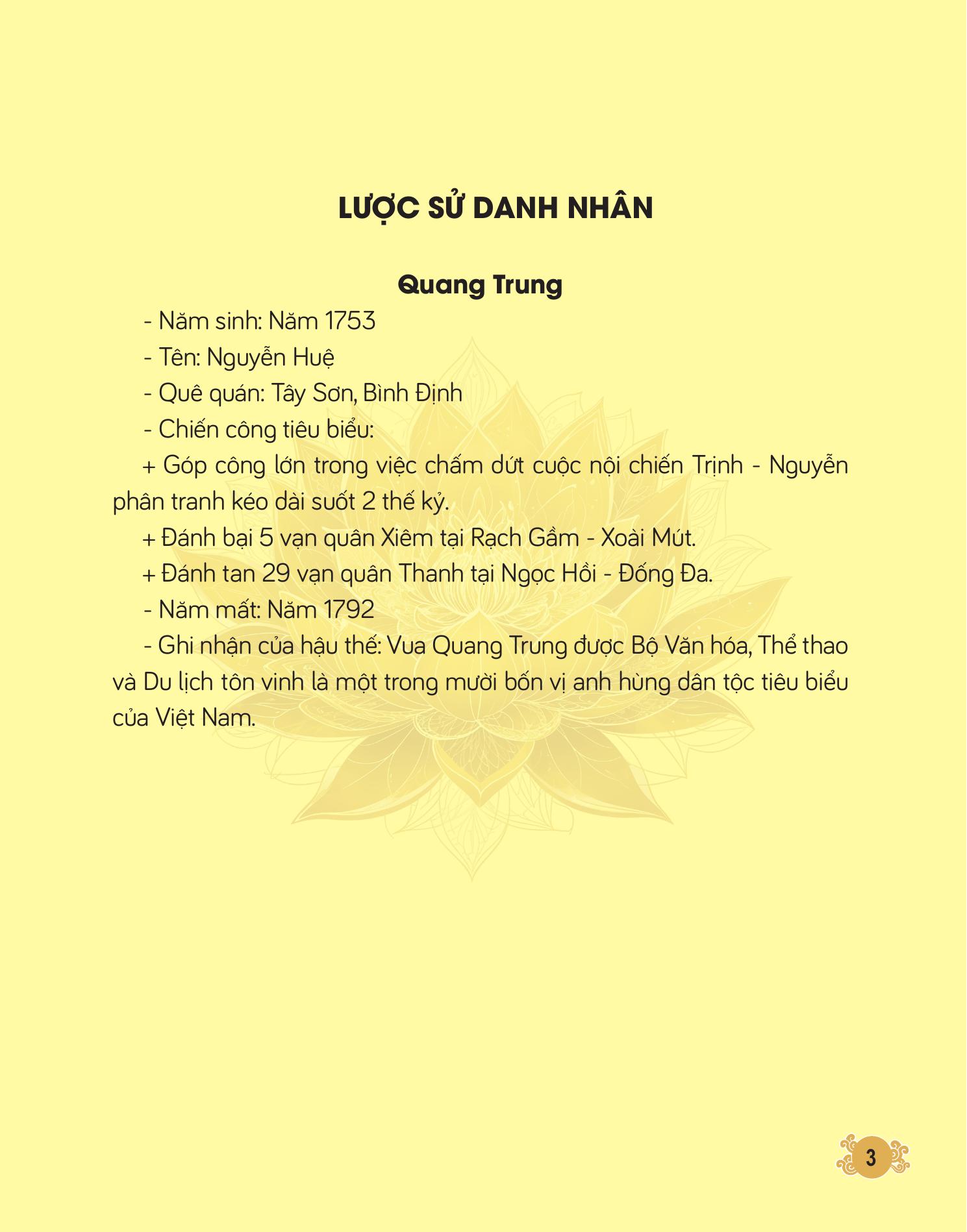 khí phách lạc hồng - quang trung - vị vua sáng suốt trong lịch sử việt nam - Ảnh 4