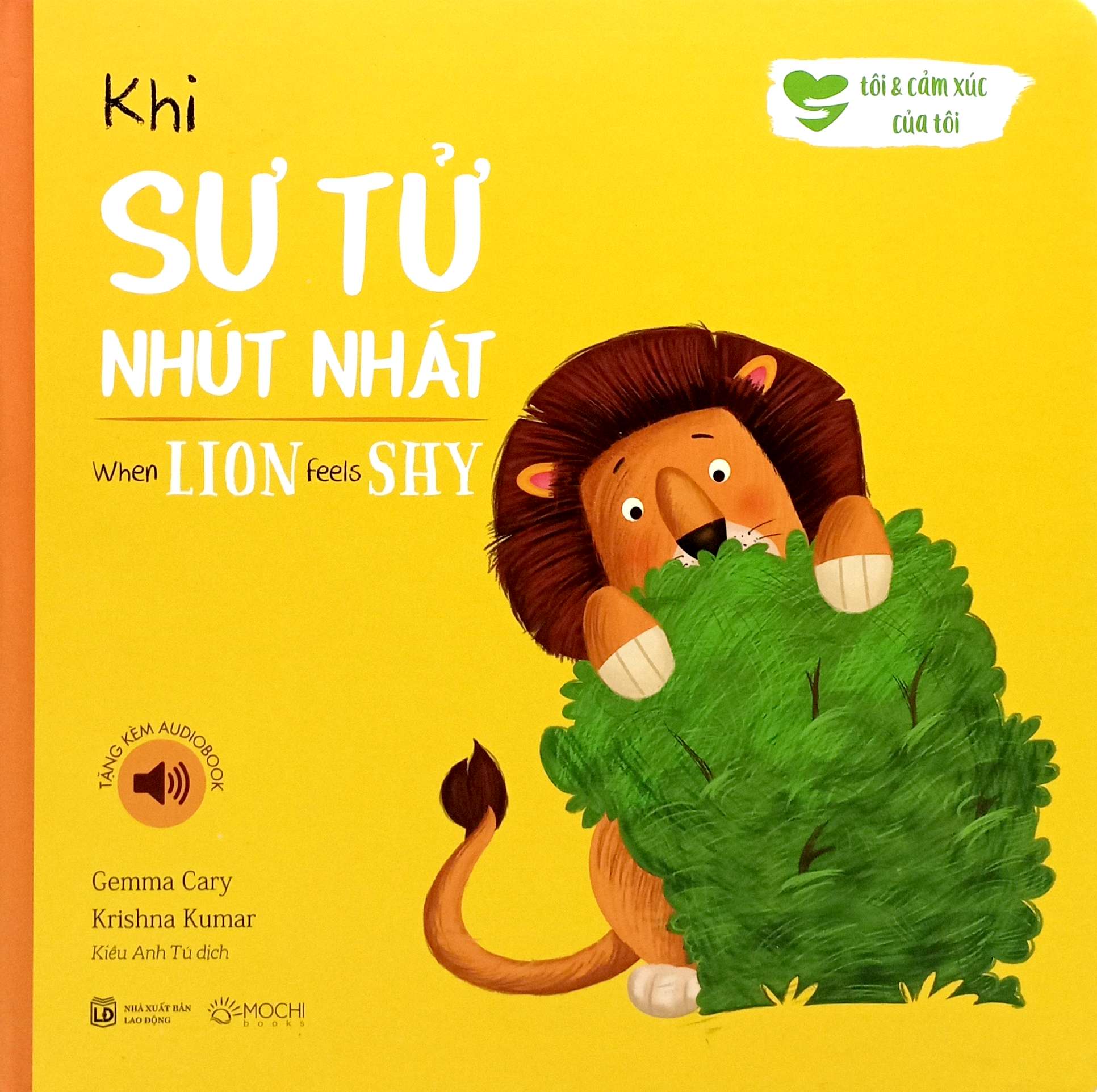 khi sư tử nhút nhát - when lion feels shy (song ngữ anh-việt) - Ảnh 2