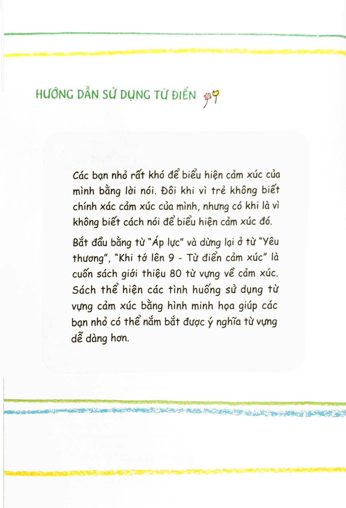 khi tớ lên 9 - từ điển cảm xúc - Ảnh 3