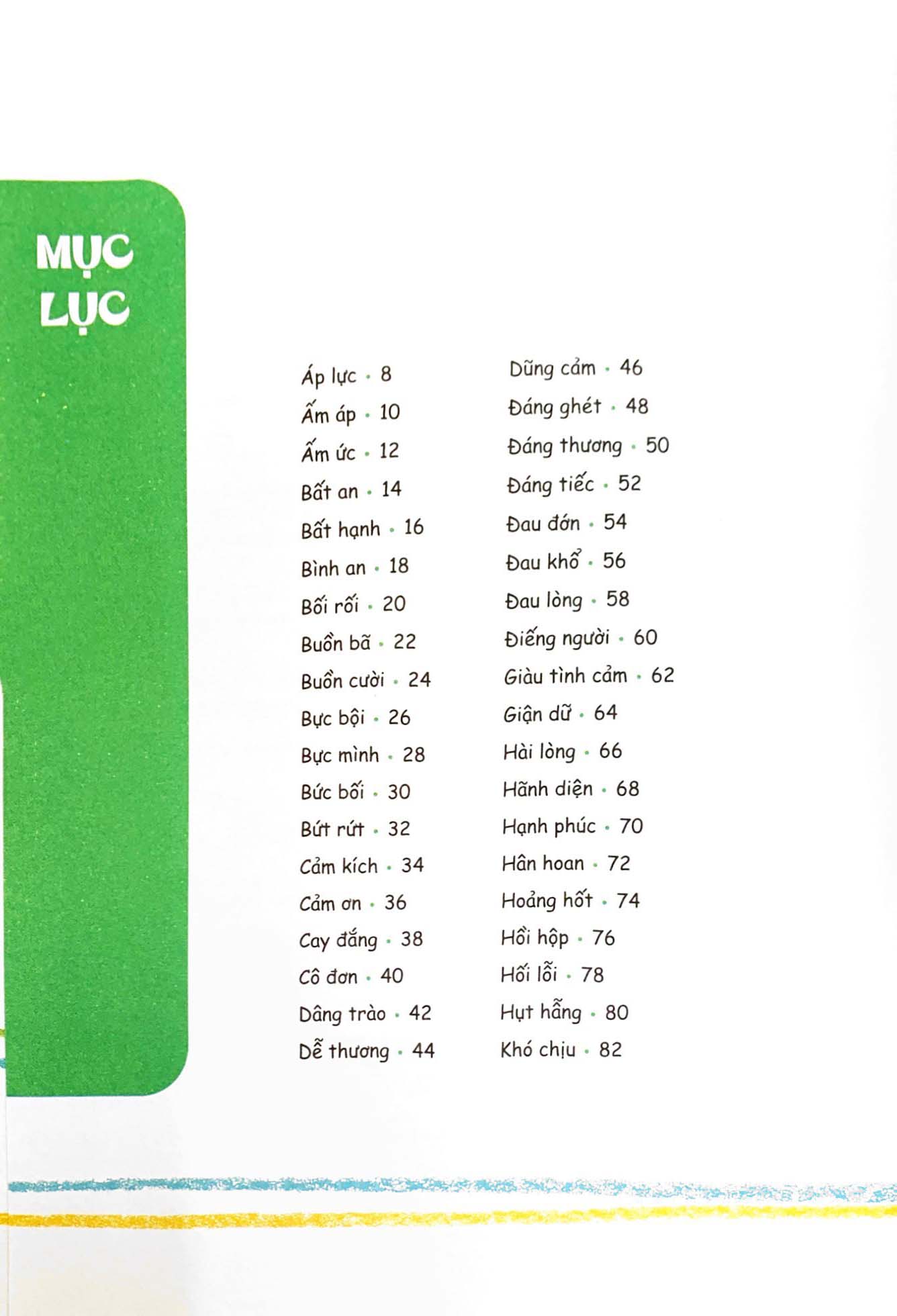 khi tớ lên 9 - từ điển cảm xúc - Ảnh 5