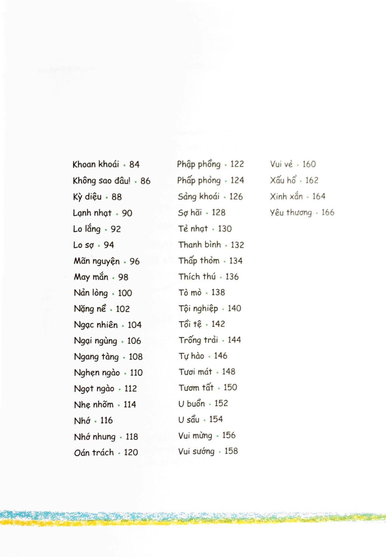 khi tớ lên 9 - từ điển cảm xúc - Ảnh 6