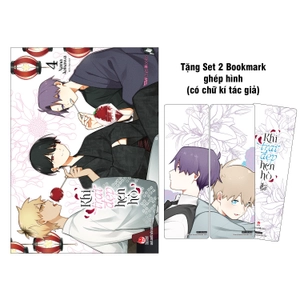 khi “trai” đẹp hẹn hò - tập 4 - tặng kèm set 2 bookmark ghép hình - Ảnh 2