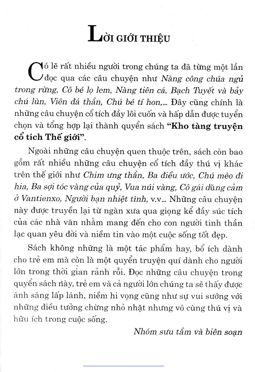 Kho Tàng Truyện Cổ Tích Thế Giới - Ảnh 2