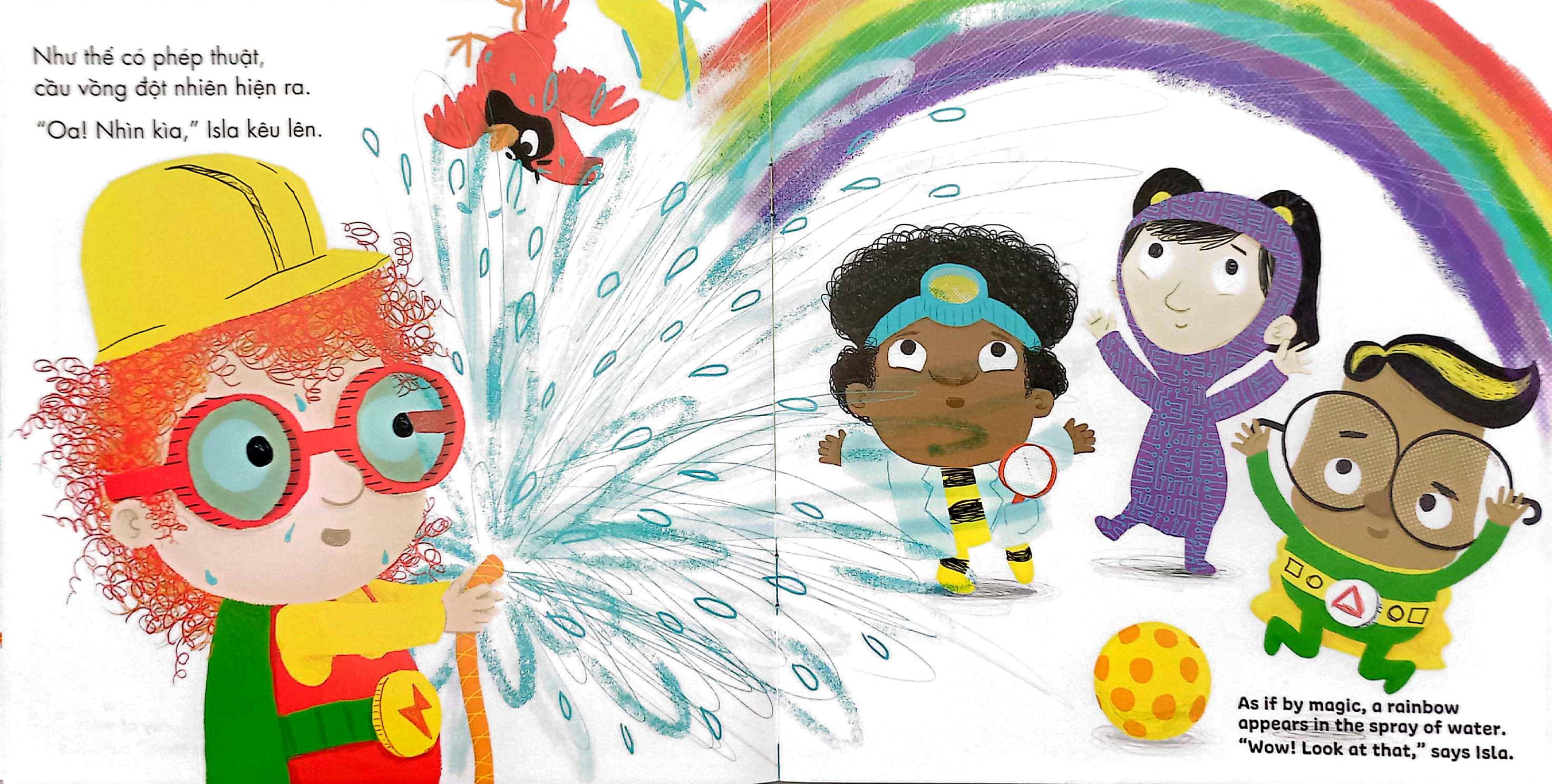 khoa học dành cho tuổi chập chững - cầu vồng là gì - Ảnh 4
