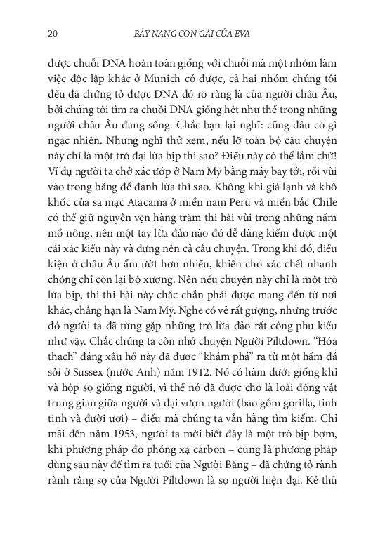 khoa học khám phá - bảy nàng con gái của eva - Ảnh 7