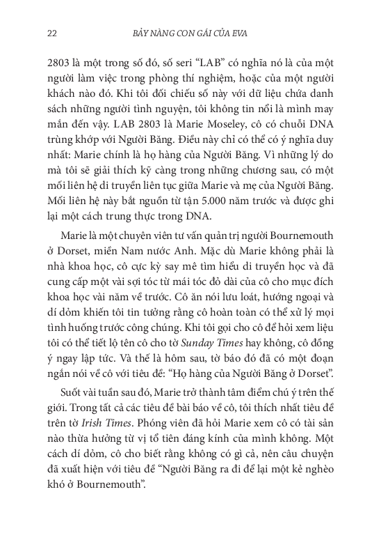 khoa học khám phá - bảy nàng con gái của eva - Ảnh 9