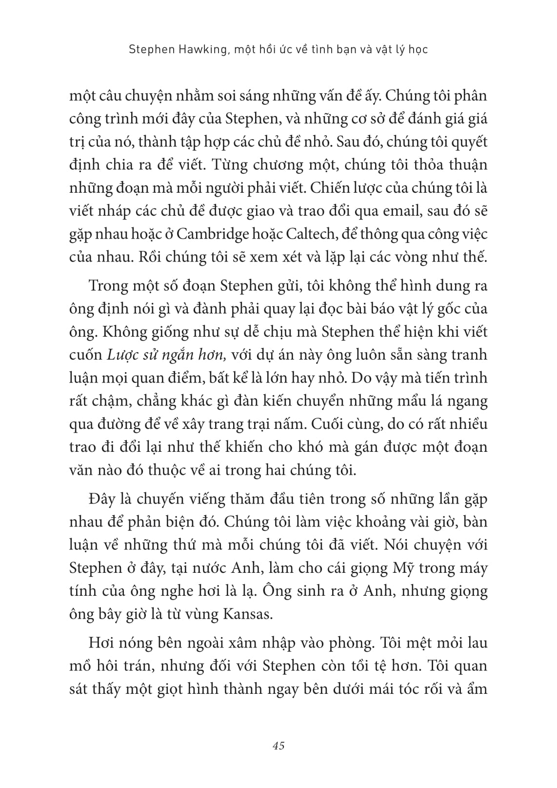 khoa học khám phá - stephen hawking - một hồi ức về tình bạn & vật lý học - Ảnh 19