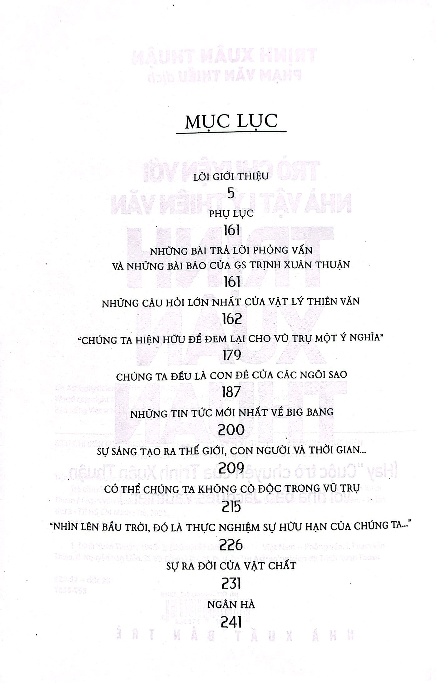 khoa học khám phá - trò chuyện với nhà vật lý thiên văn trịnh xuân thuận (tái bản 2022) - Ảnh 3
