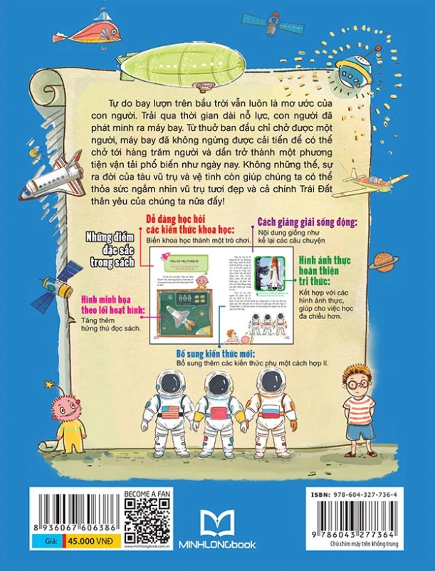 khoa học thú vị - chú chim máy trên không trung - máy bay và tàu vũ trụ (tái bản 2022) - Ảnh 7