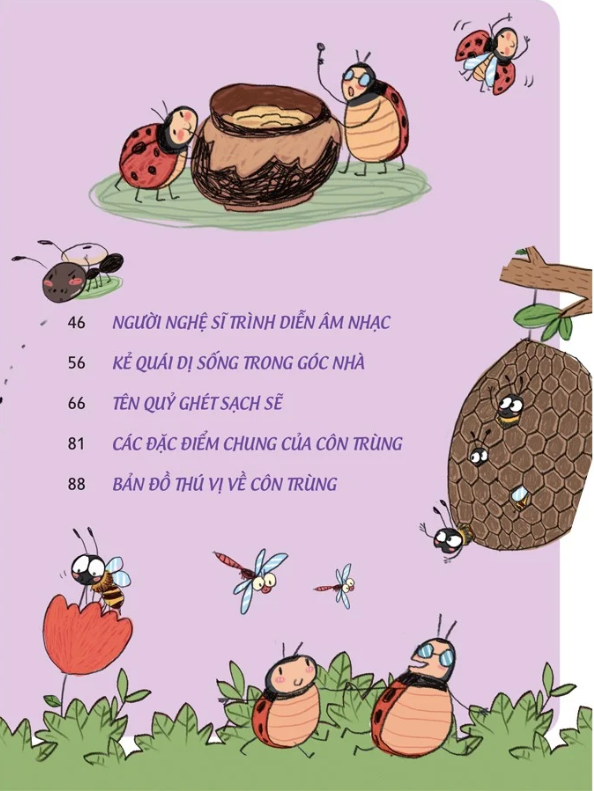 khoa học thú vị - cuộc phiêu lưu của bọ rùa - các loài côn trùng đa dạng - Ảnh 3