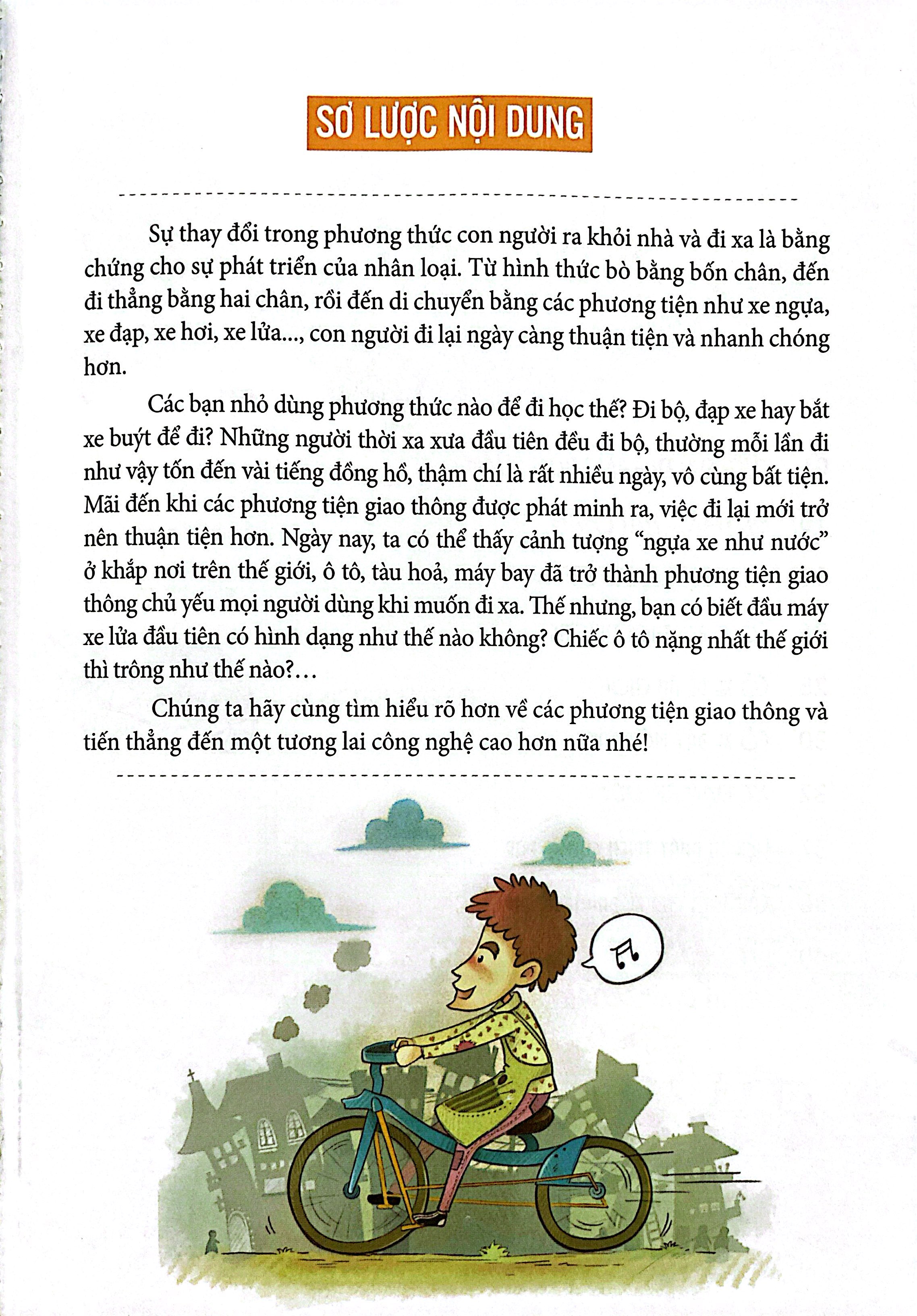 Khoa Học Thú Vị - Ô Tô Tiến Lên Phía Trước - Lịch Sử Phát Triển Của Các Phương Tiện Giao Thông (Tái Bản 2022) - Ảnh 4