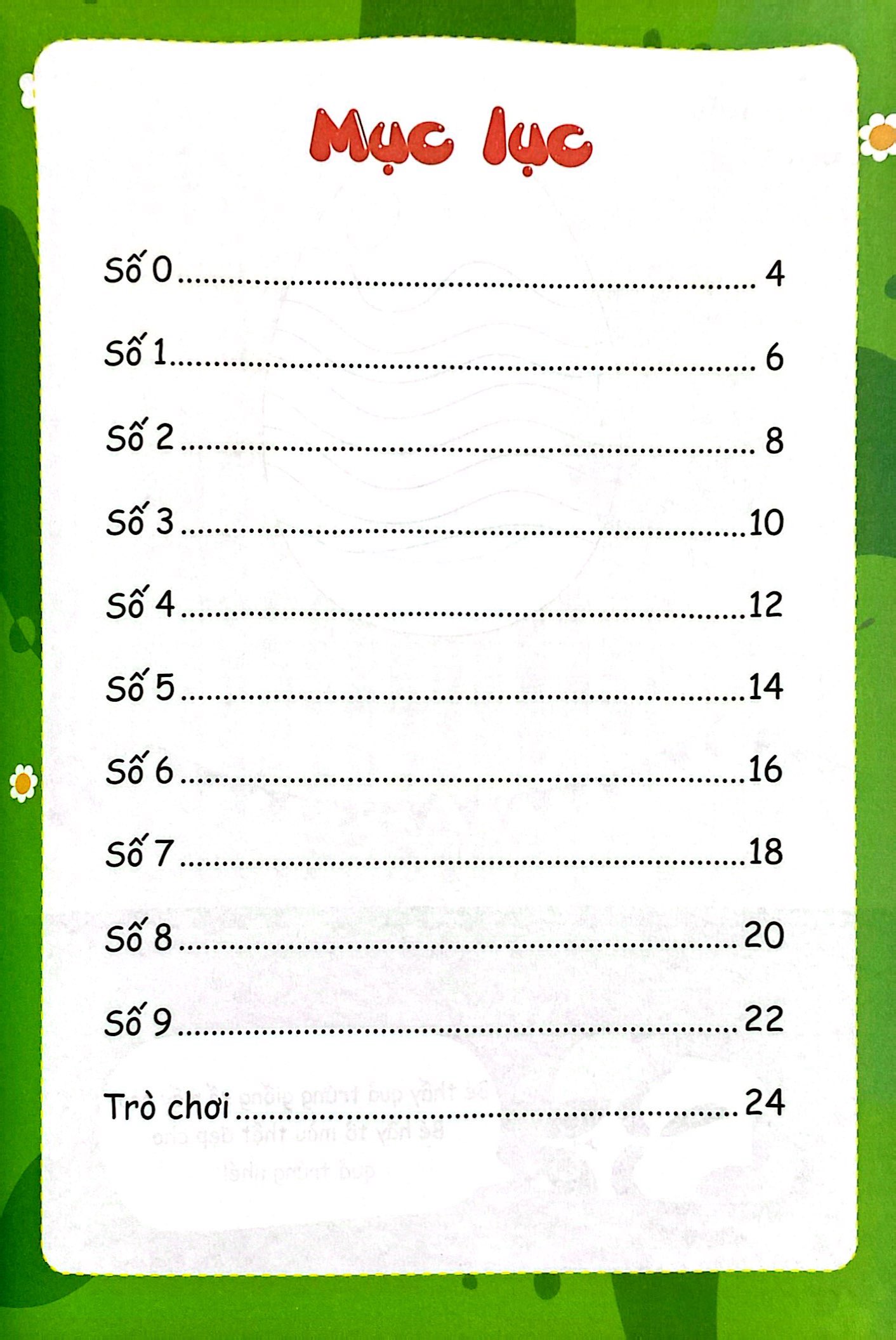 khởi đầu cho bé vào lớp 1 - bé làm quen với chữ số - Ảnh 3