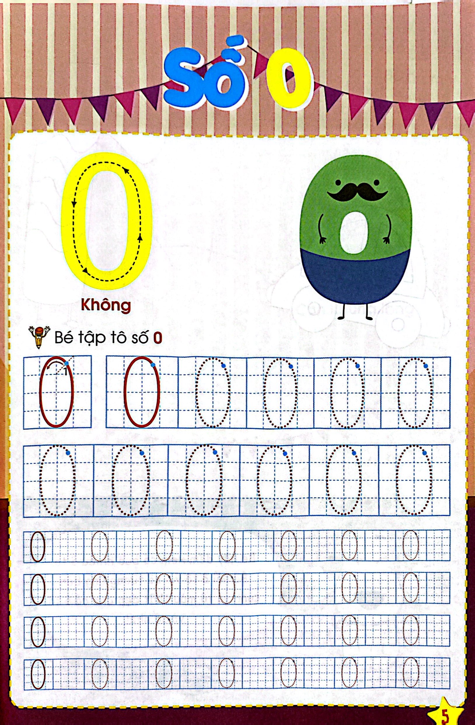 khởi đầu cho bé vào lớp 1 - bé làm quen với chữ số - Ảnh 5