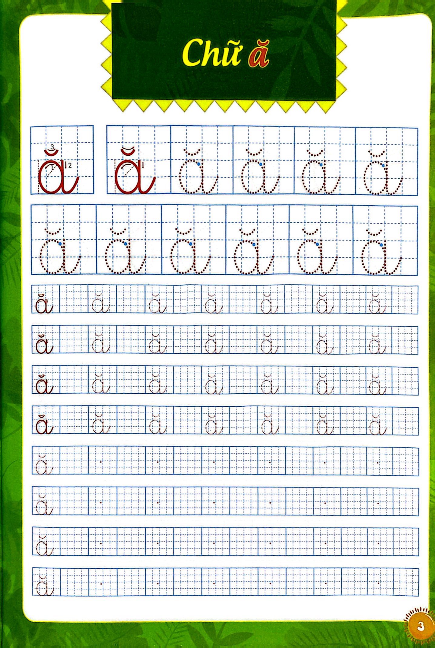 khởi đầu cho bé vào lớp 1 - bé tập viết chữ thường - Ảnh 4