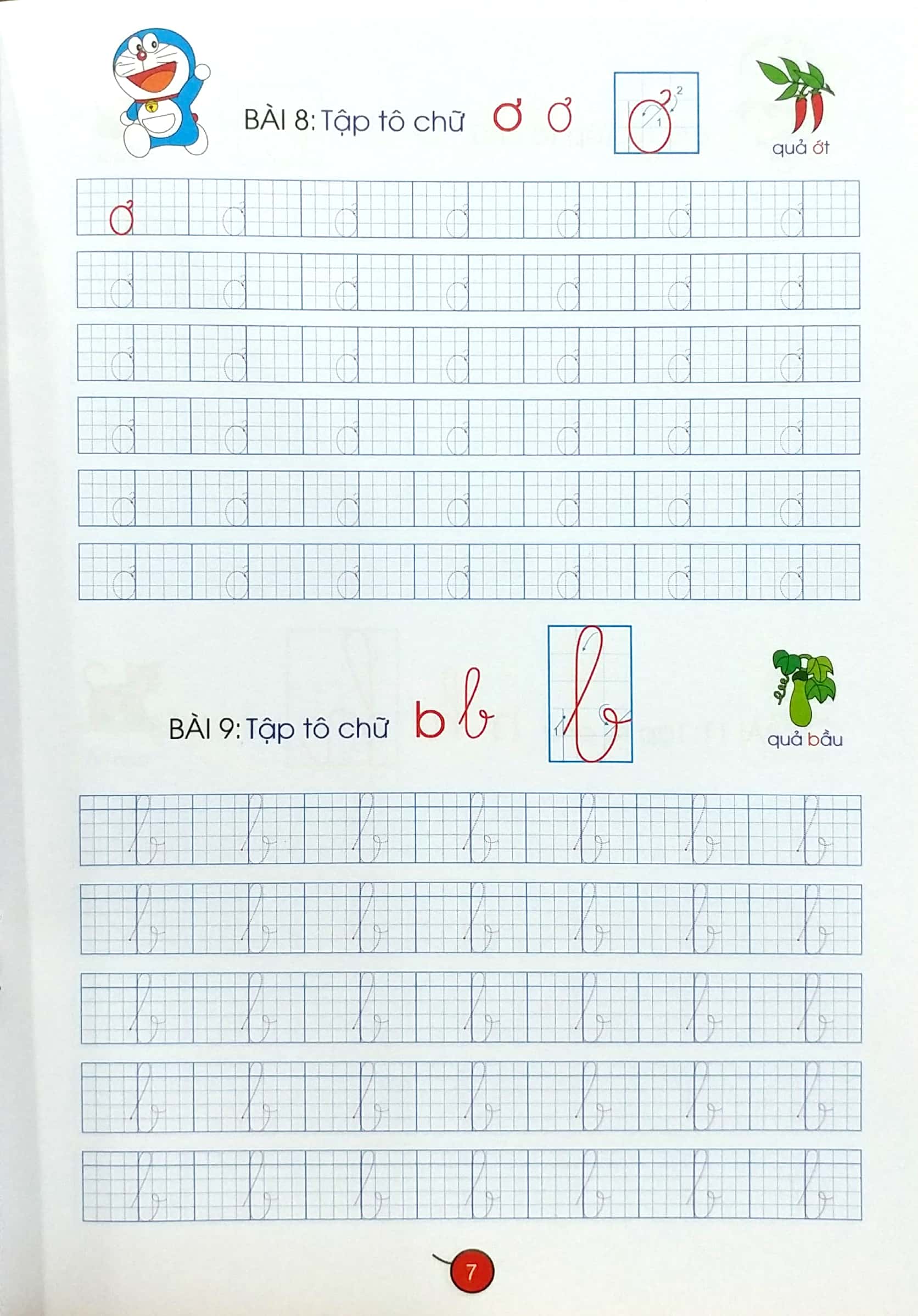 khởi đầu học viết - tập tô chữ (tái bản 2019) - Ảnh 8